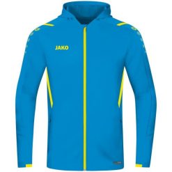 Bluza dresowa z kapturem Jako Challenge. Niebieskie bluzy z kapturem JAKO, s, bez wzorów, z dresówki, z kapturem. Za 237.90 zł.