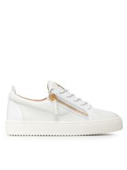 Giuseppe Zanotti Sneakersy RU00010 004 Biały. Białe buty sportowe casual Giuseppe Zanotti, bez wzorów, ze skóry, bez zapięcia. Za 1,819.00 zł.
