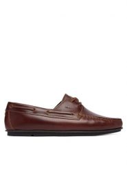 Gant Półbuty 32631271 Brązowy. Brązowe eleganckie półbuty GANT, bez wzorów, ze skóry, bez obcasa, bez zapięcia. Za 719.99 zł.