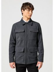 Wrangler Kurtka przejściowa w kolorze antracytowym rozmiar: XL. Czarne kurtki Wrangler, xl, bez wzorów, bez kaptura. Za 278.66 zł.