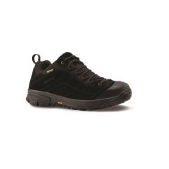 Buty Trekkingowe męskie Alpina Tropez Black Vibram. Czarne trekkingi Alpina, bez wzorów, bez zapięcia. Za 450.00 zł.