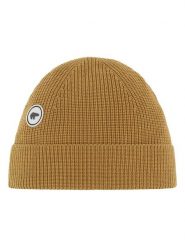 Eisbär Wełniana czapka "Mino" w kolorze żółtym rozmiar: onesize. Żółte czapki zimowe Eisbar, z aplikacjami, z wełny. Za 164.40 zł.
