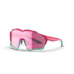 Okulary uniwersalne - VS002 - różowo-zielone - różowe lustrzane soczewki. Czerwone okulary przeciwsłoneczne MAGICSHINE. Za 175.00 zł.