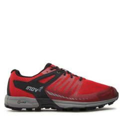 Buty do biegania Inov-8. Czerwone buty do biegania Inov-8, bez wzorów, bez zapięcia, do biegania. Za 559.99 zł.