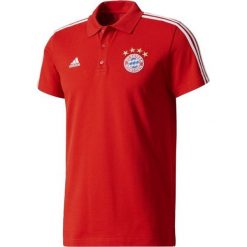 Adidas Koszulka polo FC Bayern Monachium 3 Stripes M Czerwona r. XL - (BS0111). Koszulki polo marki Adidas. Za 133.33 zł.