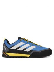 Adidas Trekkingi Terrex Skychaser Solo Approach JS4330 Niebieski. Niebieskie buty sportowe casual Adidas, bez wzorów, z materiału, bez zapięcia. Za 529.99 zł.