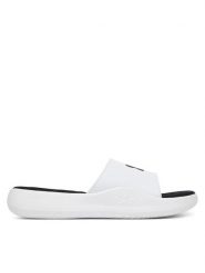 Under Armour Klapki UA Ignite Pro 8 Fix 6010383 Biały. Białe klapki Under Armour, ze skóry. Za 169.99 zł.