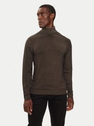 Pierre Cardin Golf C5 50703.5037 Brązowy Regular Fit. Brązowe golfy Pierre Cardin, m, bez wzorów, z wełny, bez kołnierzyka, bez ramiączek. Za 279.99 zł.