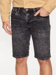 INDICODE Szorty jeansowe Delmare 70-682 Czarny Regular Fit. Czarne szorty INDICODE, m, bez wzorów, z bawełny. Za 109.99 zł.