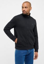 MĘSKA BLUZA ROZPINANA MUSTANG Dillon Black 1015036 4142. Czarne bluzy Mustang, m, bez wzorów, bez kaptura. Za 139.99 zł.