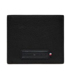 Portfel Tommy Hilfiger. Czarne portfele Tommy Hilfiger, bez wzorów. Za 239.99 zł.
