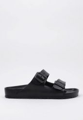 Klapki męskie Birkenstock Arizona Eva. Czarne klapki Birkenstock, z materiału. Za 289.99 zł.