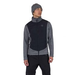 Kurtka hybrydowa męska Rossignol Classique Hybrid Clim Fz. Szare kurtki Rossignol, m, bez wzorów, bez kaptura. Za 489.00 zł.