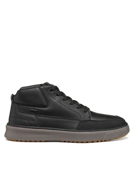 Geox Sneakersy U Cenisio B Abx U66AJD 0BCEK C9999 Czarny. Czarne buty sportowe casual Geox, bez wzorów, ze skóry, bez zapięcia. Za 679.99 zł.