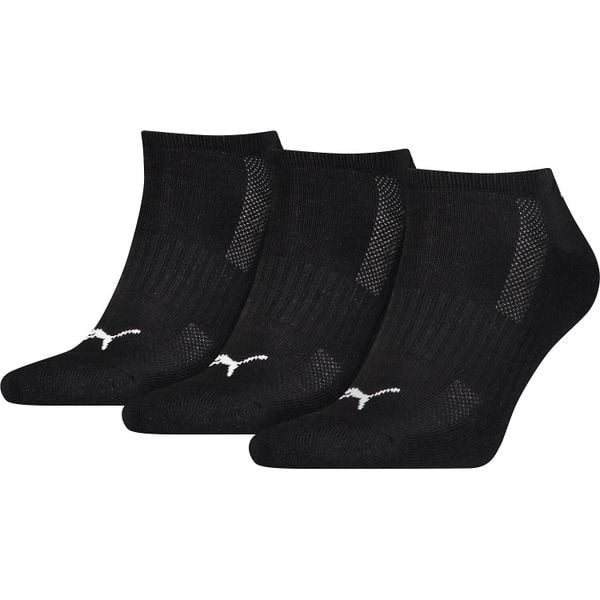Skarpety Puma Cushioned Sneaker 3Pack Unisex czarne 907942 01 ROZMIAR 43-46. Czarne skarpety Puma, bez wzorów, z bawełny. Za 70.17 zł.