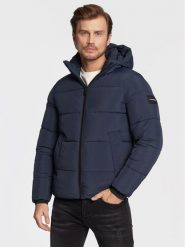Calvin Klein Kurtka zimowa K10K110336 Granatowy Regular Fit. Niebieskie kurtki CALVIN KLEIN, na zimę, m, bez wzorów, z syntetyku, bez kaptura. Za 969.99 zł.