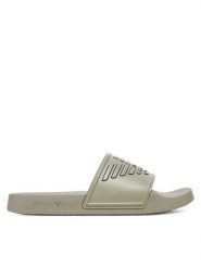 Emporio Armani Klapki XVPS11 XR273 U529 Beżowy. Brązowe klapki Emporio Armani, z tworzywa sztucznego. Za 269.99 zł.