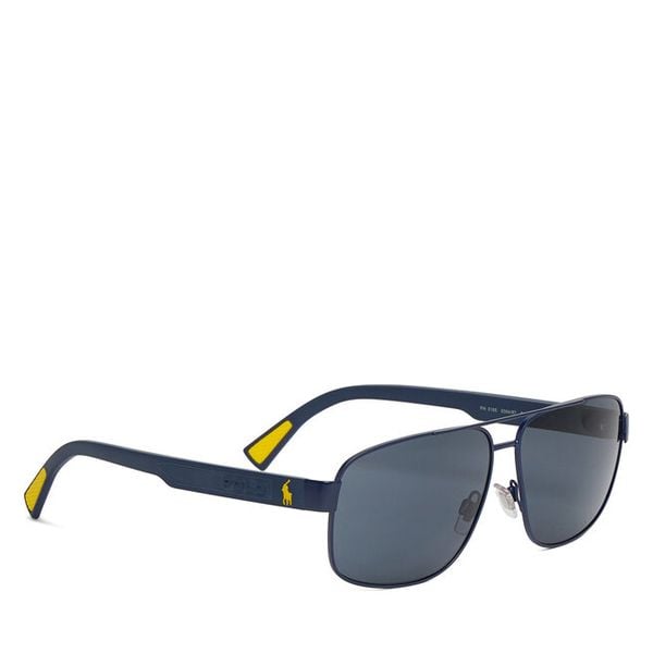 Okulary przeciwsłoneczne Polo Ralph Lauren. Niebieskie okulary przeciwsłoneczne Polo Ralph Lauren. Za 449.99 zł.
