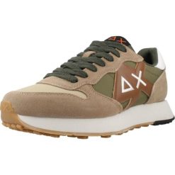 Buty SUN68 JAKI BICOLOR Zielony. Zielone buty trekkingowe SUN68, bez wzorów, ze skóry, bez zapięcia. Za 396.99 zł.