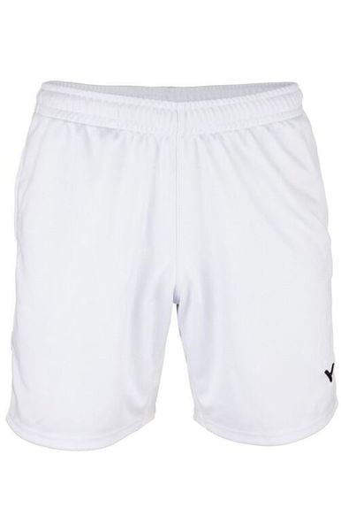 Spodenki sportowe unisex VICTOR 4866. Białe krótkie spodenki sportowe Victor, l, bez wzorów, z materiału. Za 159.99 zł.