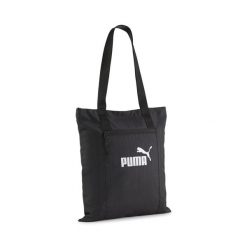Torba typu tote Base PUMA. Czarne torby na ramię Puma, bez wzorów, z poliesteru, na ramię, bez dodatków. Za 59.00 zł.