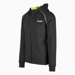 Bluza męska DIADORA HD FZ SWEAT BE ONE. Czarne bluzy Diadora, m, bez wzorów, bez kaptura. Za 139.99 zł.