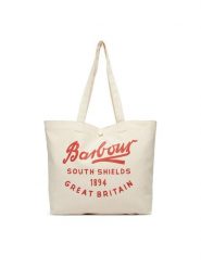 Barbour Torebka UBA0752RE11 Beżowy. Brązowe torby na ramię Barbour, bez wzorów, z materiału, na ramię, bez dodatków. Za 199.99 zł.