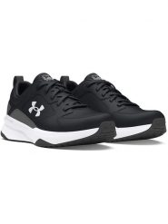 Under Armour Buty "Charged Edge" w kolorze czarnym do biegania rozmiar: 43. Czarne buty do biegania Under Armour, bez wzorów, z gumy, bez zapięcia, do biegania. Za 200.60 zł.