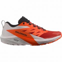 Buty do biegania męskie Sense Ride 5. Białe buty do biegania Salomon, bez wzorów, bez zapięcia, do biegania. Za 546.00 zł.