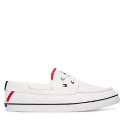 Tenisówki Tommy Hilfiger. Białe trampki Tommy Hilfiger, m, bez wzorów, bez zapięcia. Za 369.99 zł.