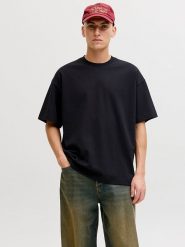 Jack & Jones Koszulka "Barron" w kolorze czarnym rozmiar: XXL. Czarne bezrękawniki Jack & Jones, xxl, bez wzorów, bez kołnierzyka, bez ramiączek. Za 56.93 zł.