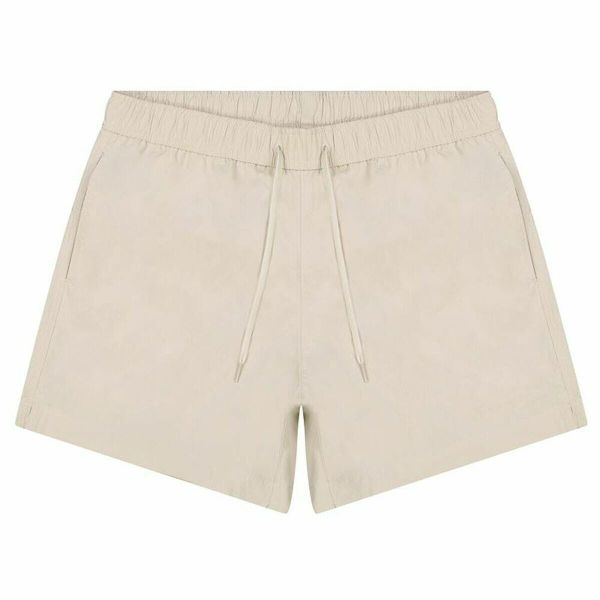 Strój kąpielowy Męski Script Logo. Białe odzież kąpielowa Champion, l, bez wzorów, sportowe. Za 58.65 zł.