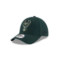 Czapka z daszkiem New Era 9FORTY NBA Milwaukee Bucks Zielona 11405602. Zielone czapki z daszkiem New Era, bez wzorów. Za 125.35 zł.