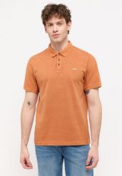 MĘSKA KOSZULKA POLO MUSTANG Palco Raw Sienna 1015066 7088. Koszulki polo Mustang, l, bez wzorów, bez kołnierzyka, bez ramiączek. Za 99.99 zł.