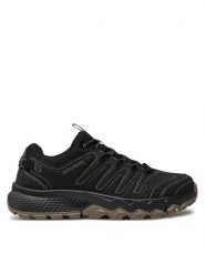 Skechers Trekkingi Dynamite At 237615 Czarny. Czarne buty trekkingowe Skechers, bez wzorów, ze skóry, bez zapięcia. Za 199.99 zł.