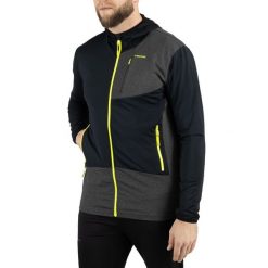 Bluza do biegania męska z kapturem Viking Tacoma Hoodie Man. Czarne bluzy z kapturem Viking, l, bez wzorów, z elastanu, z kapturem. Za 199.90 zł.