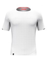 Salewa Koszulka funkcyjna w kolorze białym rozmiar: S. Białe t-shirty sportowe Salewa, bez wzorów, z materiału, bez ramiączek, outdoorowe. Za 101.70 zł.