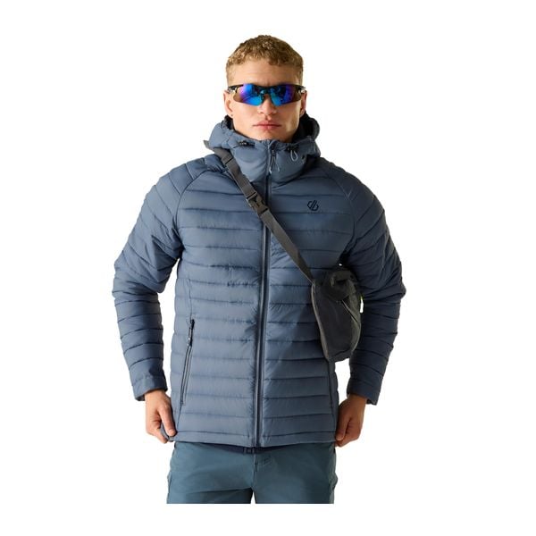 Męska Kurtka Air Lite Baffled Padded Jacket. Białe kurtki Dare 2B, m, bez wzorów, z materiału, z kapturem. Za 370.99 zł.