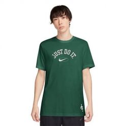 Koszulka sportowa męska Nike 6 Jdi. Zielone t-shirty sportowe Nike, bez wzorów, bez ramiączek, trekkingowe. Za 219.99 zł.
