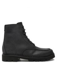 JOOP! Kozaki Hektor 4140007673 Czarny. Czarne kozaki JOOP!, bez wzorów, ze skóry, bez obcasa, bez zapięcia. Za 839.99 zł.