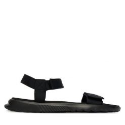 Sandały adidas. Czarne sandały Adidas, bez zapięcia. Za 179.99 zł.