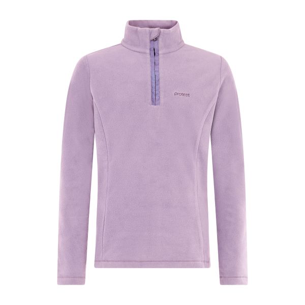 Polar dla dziewczynki Protest Remutey. Fioletowe bluzy z polaru Protest, na zimę, bez wzorów, z polaru, bez kaptura. Za 158.00 zł.