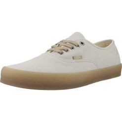 Buty VANS AUTHENTIC Biały. Białe buty trekkingowe Vans, bez wzorów, ze skóry, bez zapięcia. Za 390.99 zł.