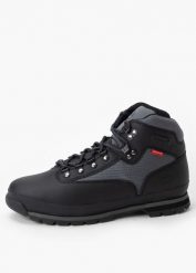 Buty Outdoorowe męskie Timberland Euro Sprint Hiker. Czarne buty trekkingowe Timberland, bez wzorów, bez zapięcia. Za 656.99 zł.