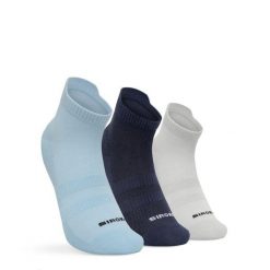 Skarpetki golfowe z bawełny organicznej 3-pak Siroko Torrey Blues. Niebieskie skarpety SIROKO, bez wzorów, z bawełny. Za 68.00 zł.