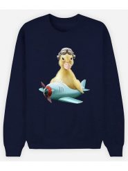 WOOOP Bluza w kolorze granatowym rozmiar: S. Niebieskie bluzy Wooop, s, bez wzorów, z bawełny, bez kaptura. Za 97.05 zł.