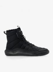 Buty męskie Vivobarefoot Gobi Hiber. Czarne buty turystyczne VIVOBAREFOOT, na zimę, bez wzorów, bez zapięcia, outdoorowe, primaloft. Za 814.05 zł.