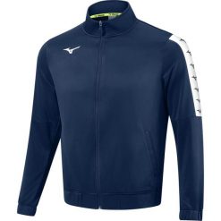 Kurtka Mizuno Nara Track. Niebieskie kurtki Mizuno, m, bez wzorów, z tkaniny, bez kaptura. Za 235.00 zł.