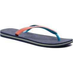 Japonki HAVAIANAS - Brasil Mix Fc 41232066776 Marinho. Brązowe japonki Havaianas, bez wzorów, z materiału. W wyprzedaży za 79.00 zł.