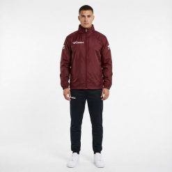 Kurtka przeciwdeszczowa ITALIA SPECIAL dla dorosłych bordowa. Brązowe kurtki przeciwdeszczowe Legea, m, bez wzorów, bez kaptura. Za 70.00 zł.